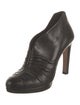 Prada Leather Pleated Accents Pumps