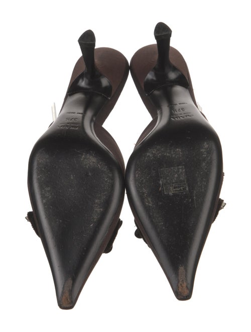 Prada Sequin Embellishments Mules