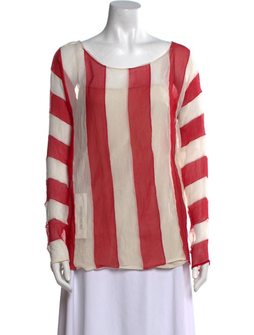 Prada 2016 Striped Blouse