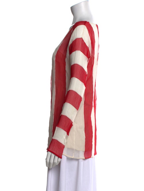 Prada 2016 Striped Blouse