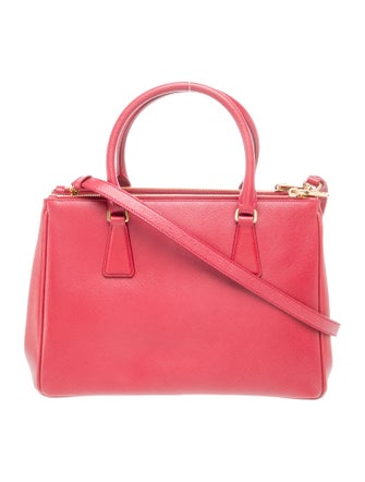 Prada Saffiano Leather Galleria Double Zip Medium