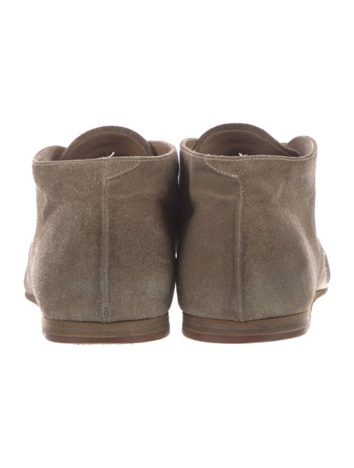 Prada Suede Lace-Up Boots