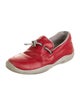 Prada Sport Kids' Leather Low Top Loafers