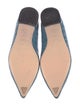 Prada Embossed Leather Ballet Flats