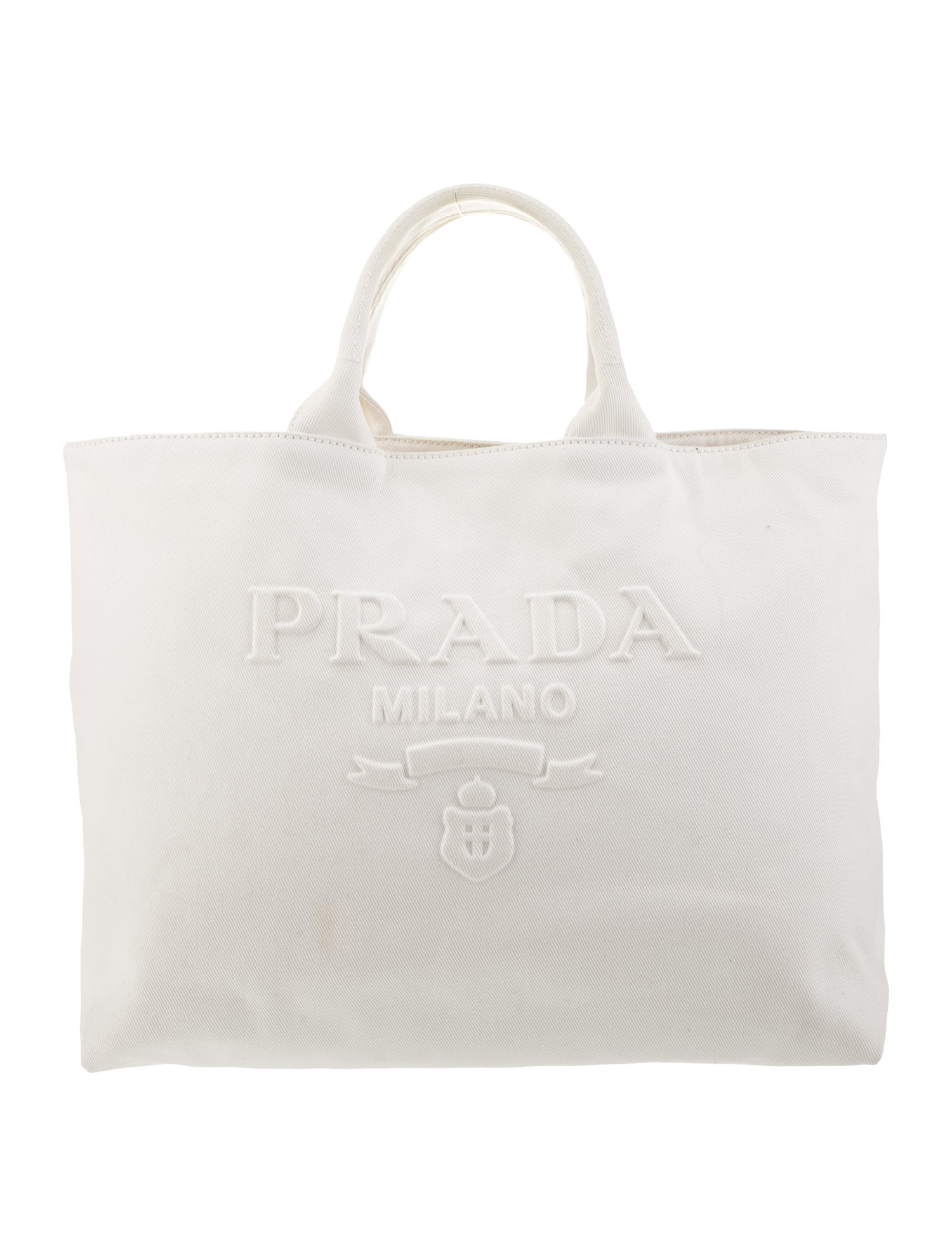 Prada Canvas Tote