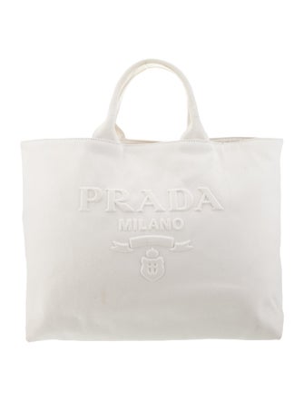 Prada Canvas Tote