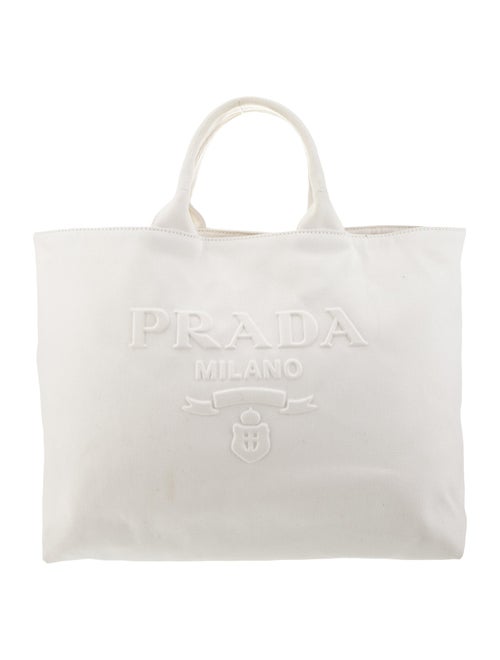 Prada Canvas Tote