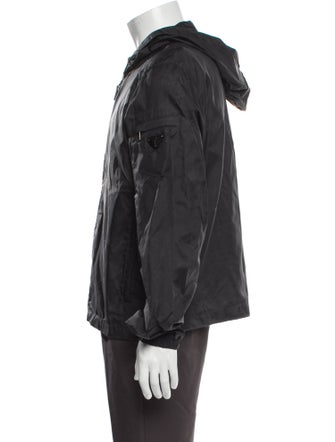 Prada Sport 2013 Enameled Metal Triangle Windbreaker