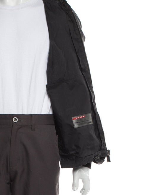 Prada Sport 2013 Enameled Metal Triangle Windbreaker