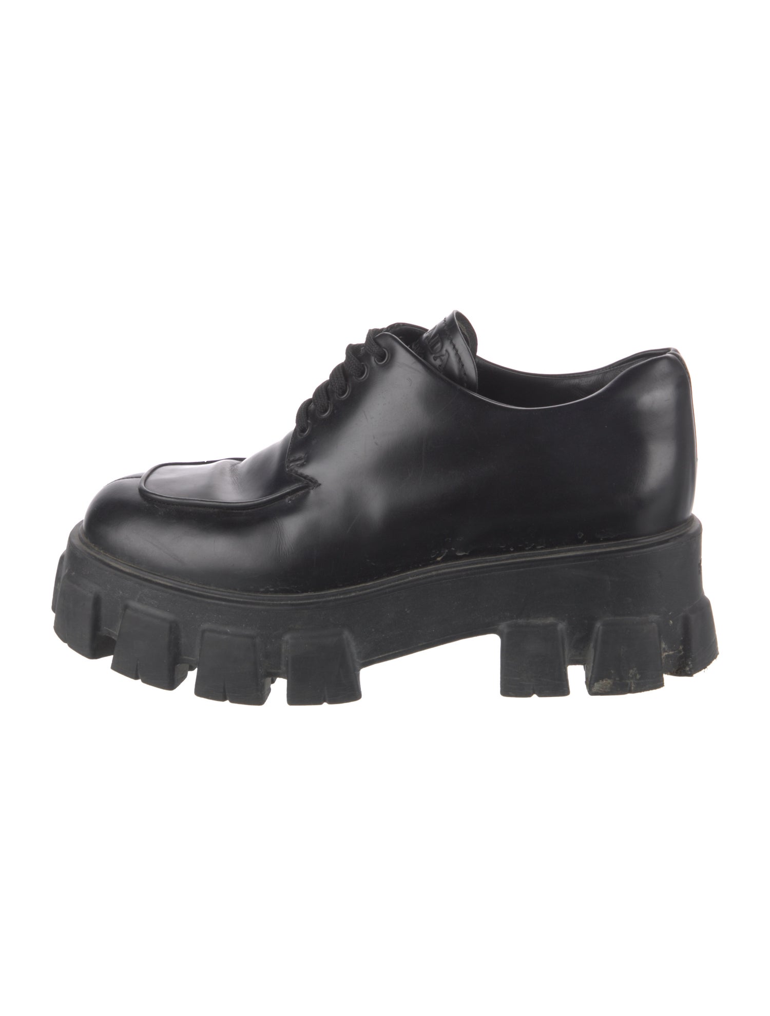 Prada Leather Oxfords
