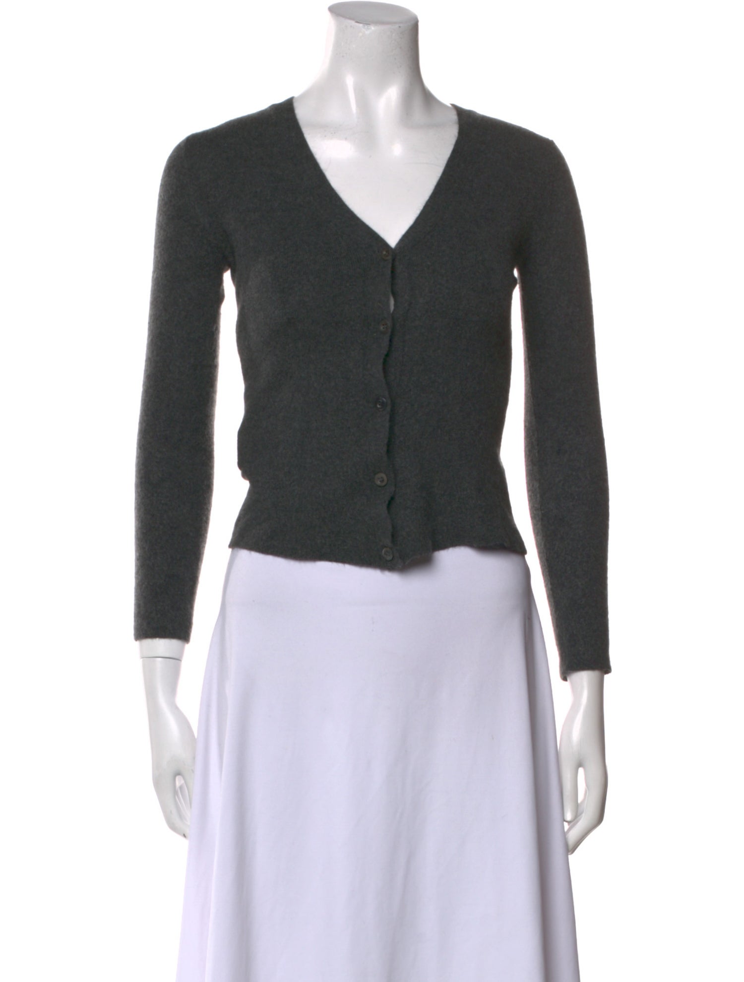 Prada Cashmere V-Neck Sweater