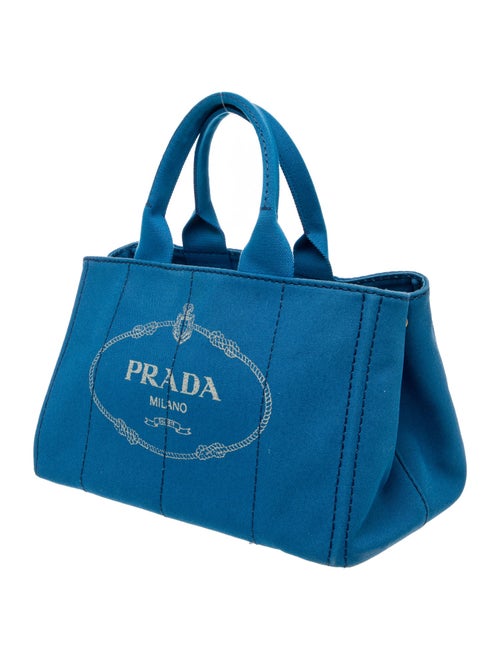 Prada Enameled Metal Triangle Canapa