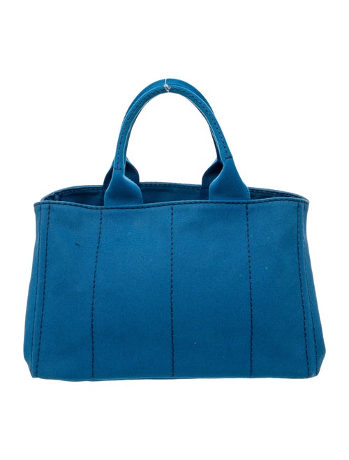 Prada Enameled Metal Triangle Canapa