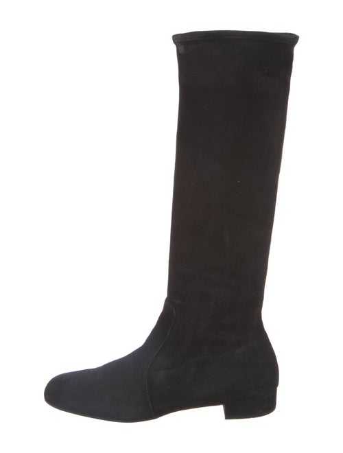Prada Suede Riding Boots