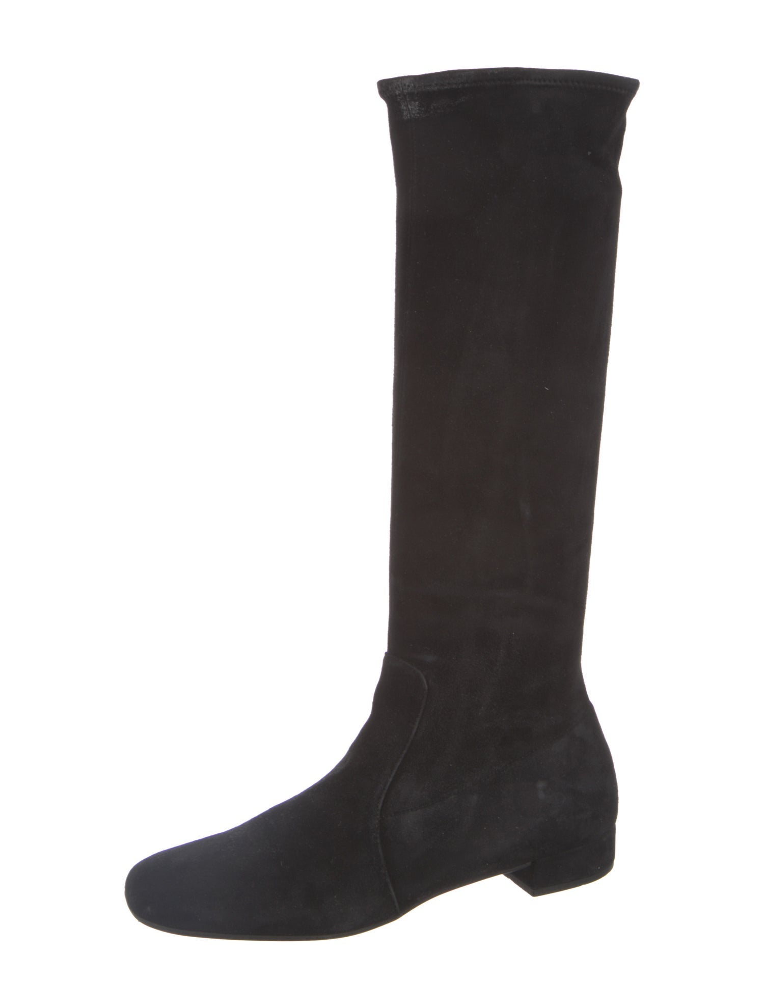 Prada Suede Riding Boots