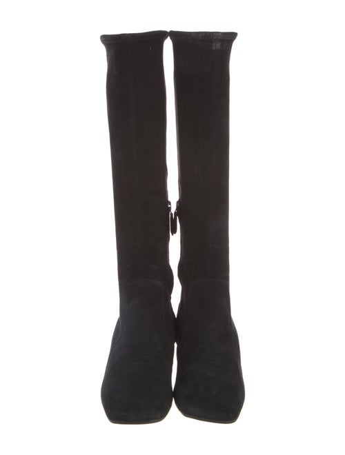 Prada Suede Riding Boots