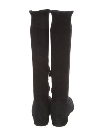 Prada Suede Riding Boots