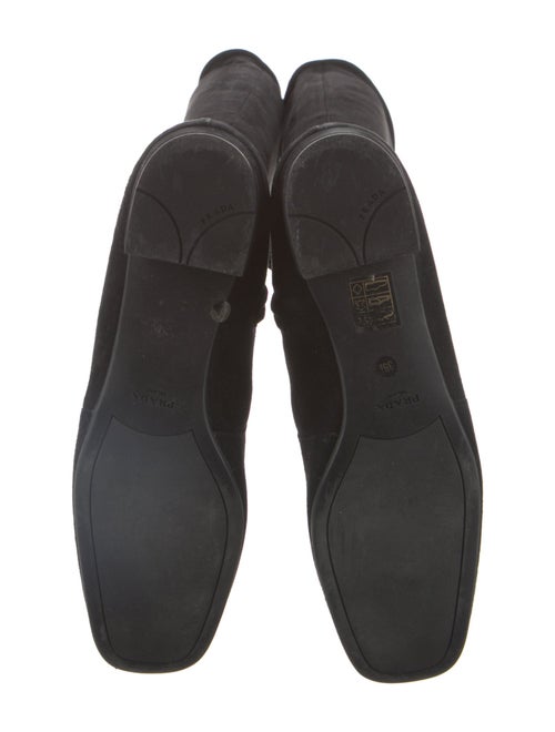 Prada Suede Riding Boots