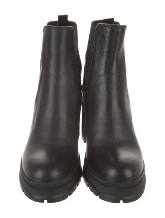 Prada Leather Chelsea Boots