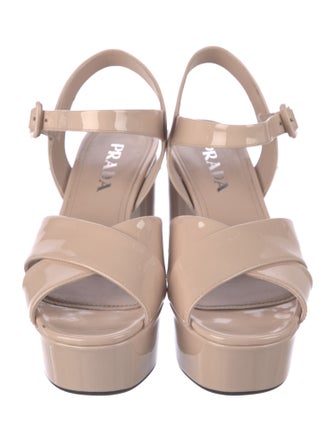 Prada Patent Leather Mules