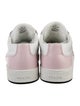 Prada Nylon Leather Trim Embellishment Sneakers