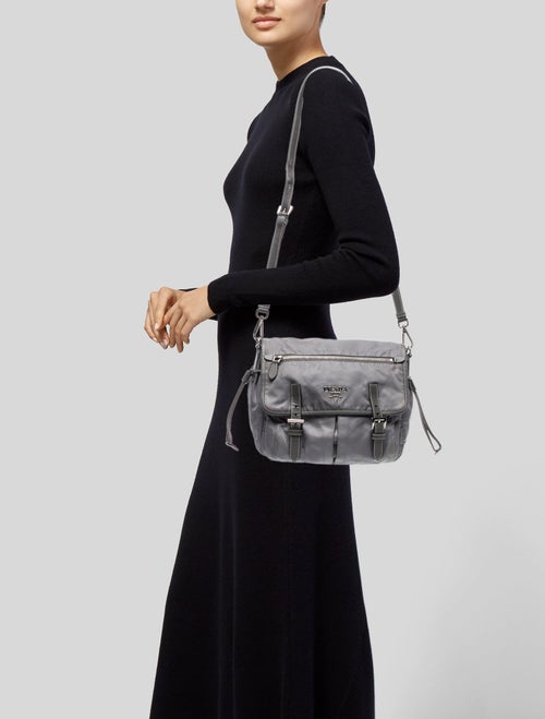 Prada Tessuto Nylon Messenger Bag