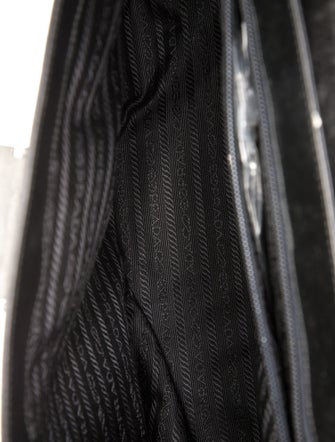 Prada Spazzolato Leather Top Handle Bag