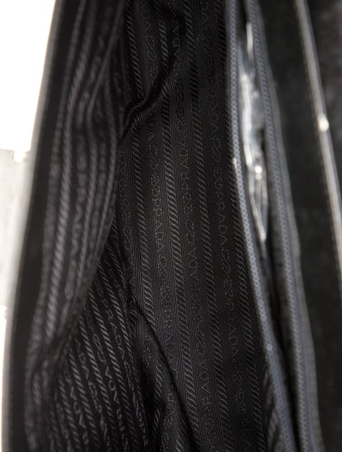 Prada Spazzolato Leather Top Handle Bag