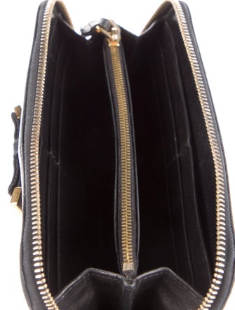 Prada Leather Continental Wallet