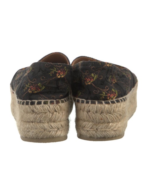 Prada Canvas Floral Print Espadrilles