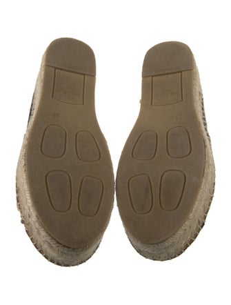 Prada Canvas Floral Print Espadrilles