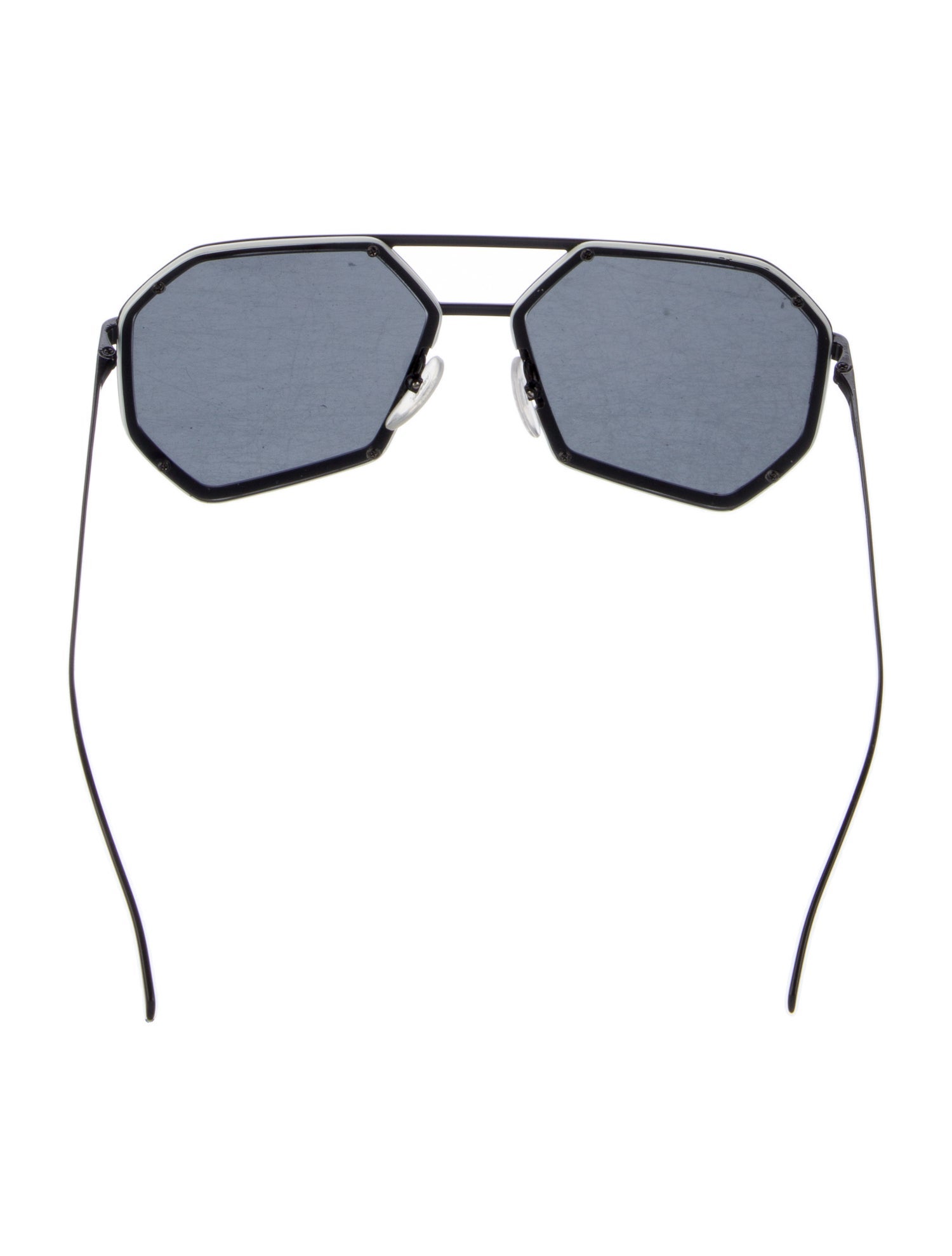 Prada Square Tinted Sunglasses