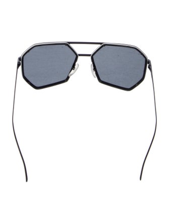 Prada Square Tinted Sunglasses