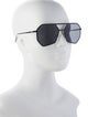 Prada Square Tinted Sunglasses
