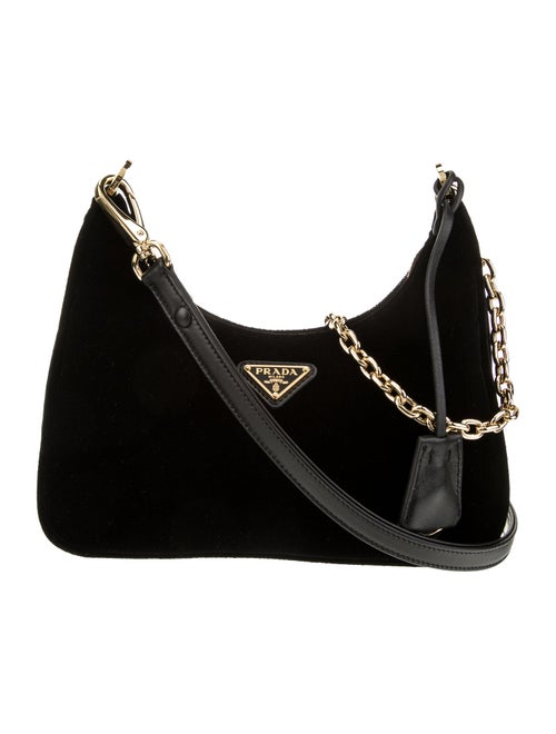 Prada Enameled Metal Triangle Re-Edition 2005
