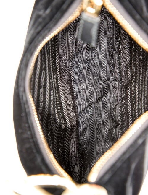 Prada Enameled Metal Triangle Re-Edition 2005