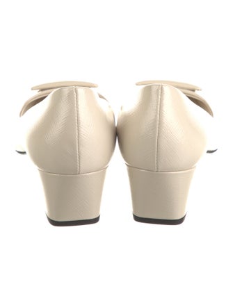 Prada Saffiano Leather Pumps