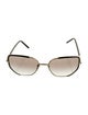 Prada Oversize Gradient Sunglasses
