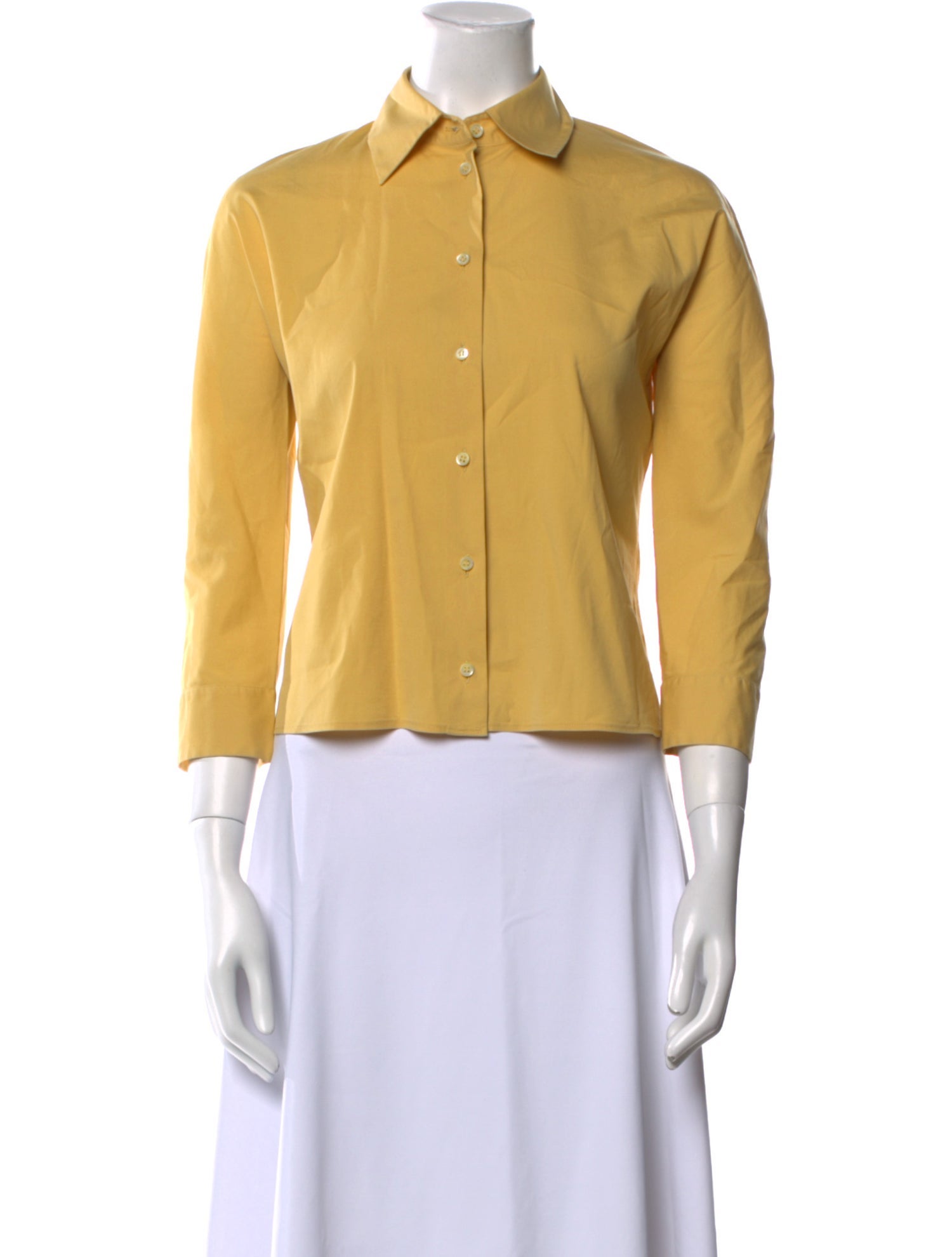 Prada Vintage Late 1990's - Early 2000's Button-Up Top