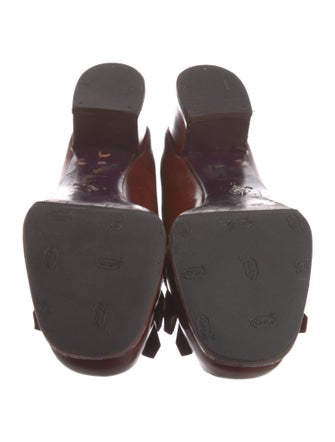 Prada Leather Oxfords