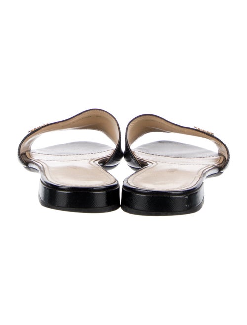 Prada Patent Leather Slides