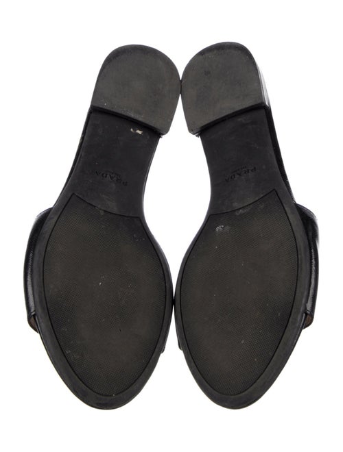 Prada Patent Leather Slides