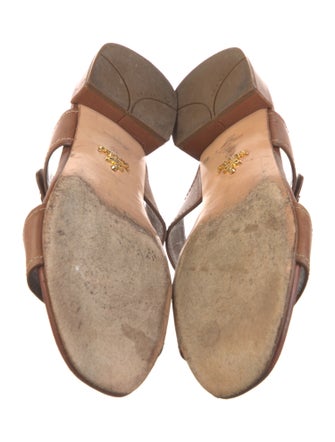 Prada Leather Slides