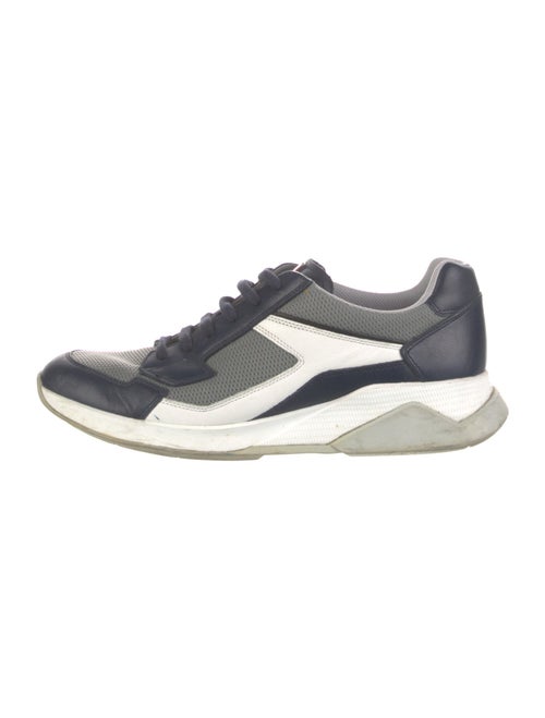 Prada Mesh Colorblock Pattern Sneakers