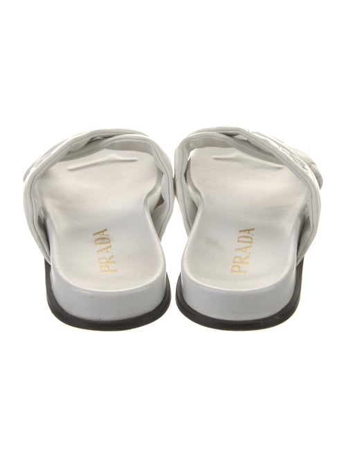 Prada Leather Slides