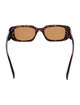 Prada Square Tinted Sunglasses
