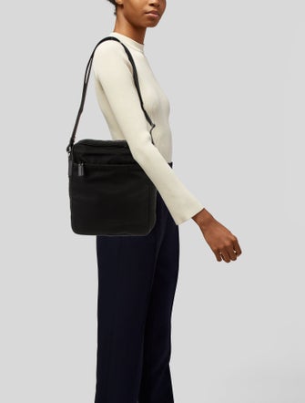 Prada Saffiano Leather Messenger Bag