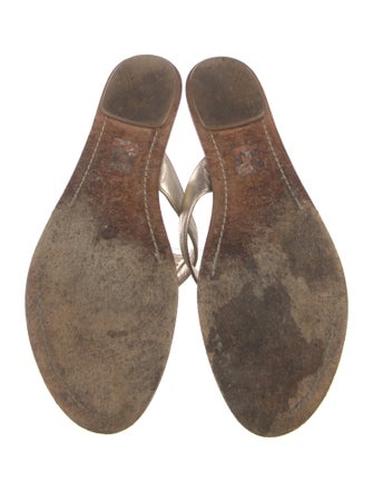 Prada Leather Slides