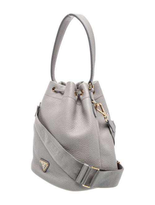 Prada Vitello Daino Leather Bucket Bag