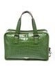 Prada Embossed Leather Top Handle Bag
